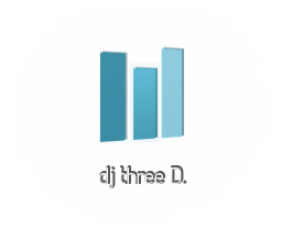 DJ Three D Logo